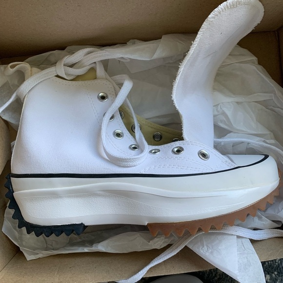 New with box white Converse Run Star Hike Platform Canvas - Picture 8 of 13